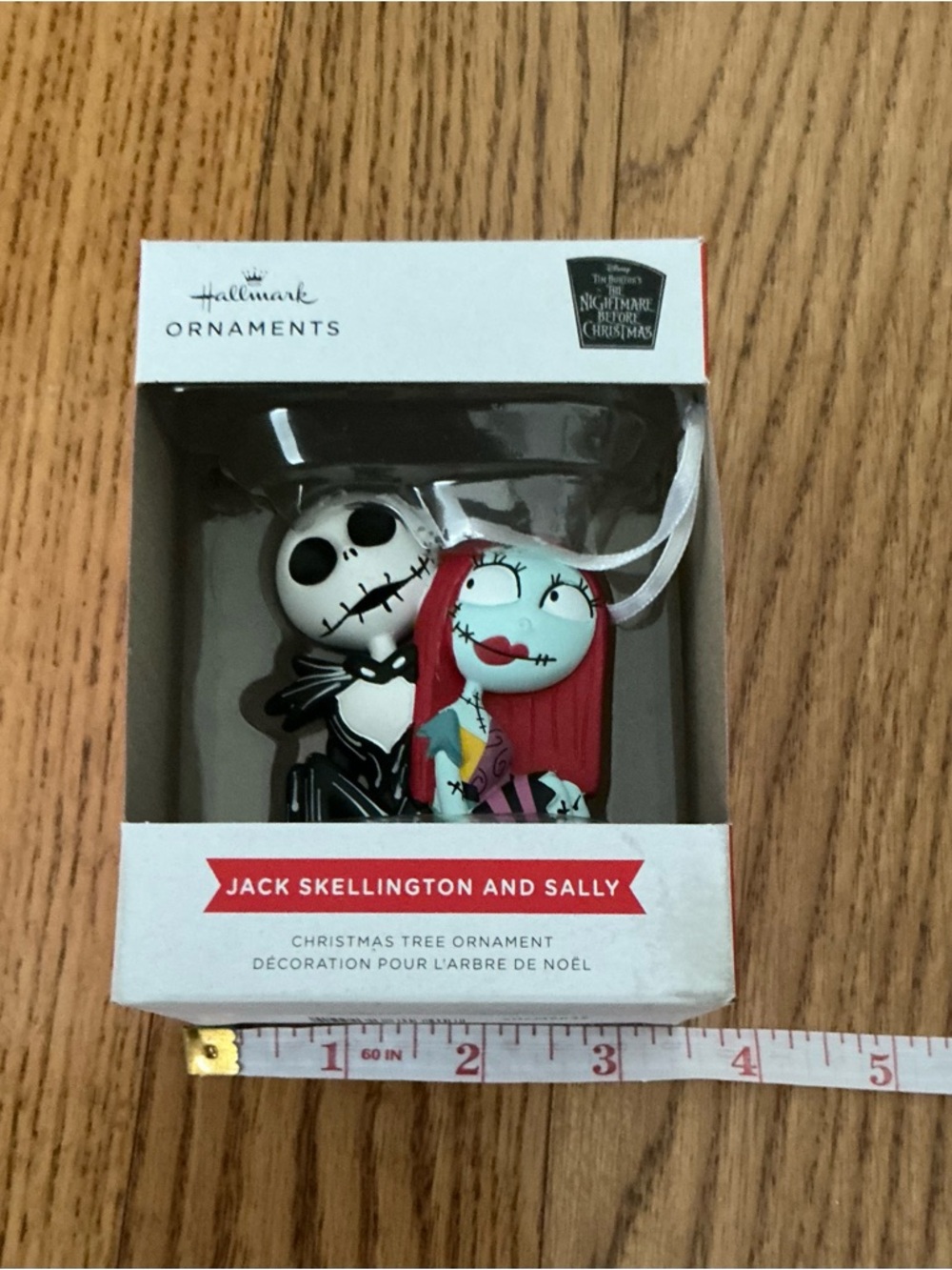 Hallmark Jack Skellington and Sally Ornament
